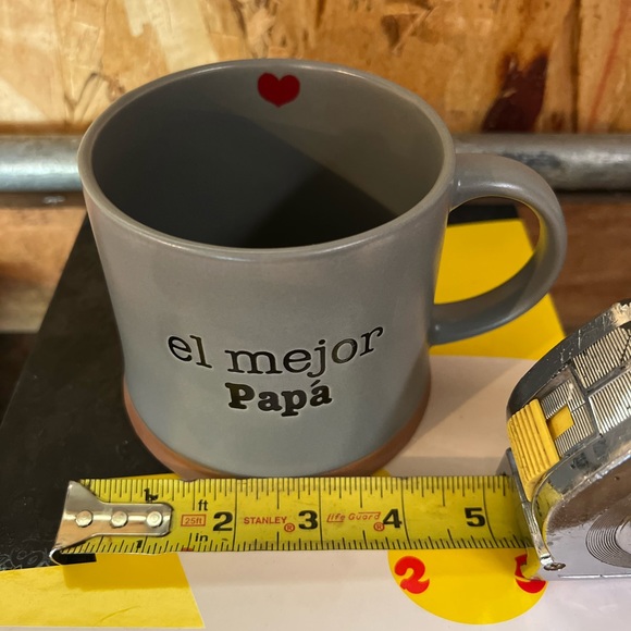 Coffee Mug El Mejor Papa Mug Ceramic Stoneware Spectrum Designz - Picture 2 of 5
